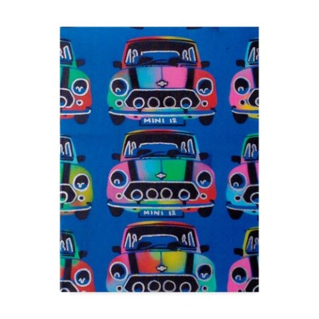 Trademark Fine Art Abstract Graffiti 'Mini' Canvas Art, 18x24 ALI24235-C1824GG